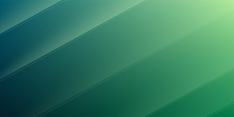 A beautiful abstract background featuring a smooth gradient transitioning from deep blue to vibrant green, illuminated by soft diagonal light rays, evoking tranquility and nature. © hellina lina