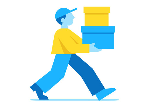 Contrast shopper layout lemon soft icon delight vector blue cool detail geometric