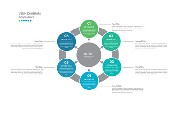 Editable6 steps business infographic template design. Infographic template which can be used for presentations banners, workflow layout, annual report, web design.	