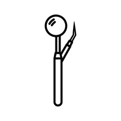 Dental mirror and explorer tool