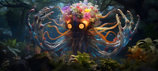 Kraken Dryad Monster Small