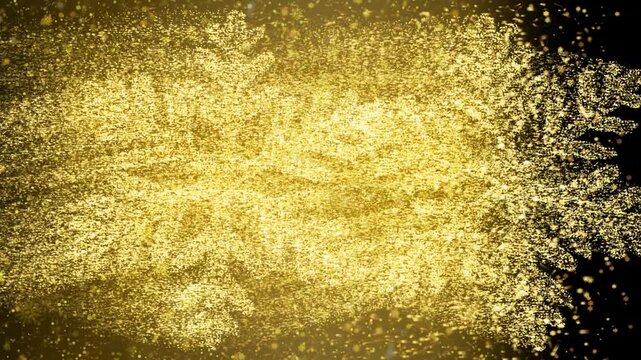 Festive Christmas transition with animated ribbons and shining stars for joyful and colorful holiday visuals.