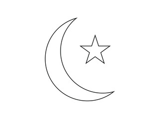 star and moon icon