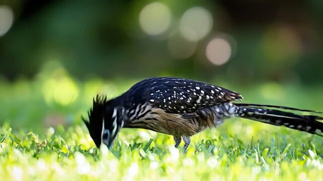texas roadrunner eating video 
