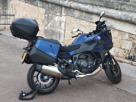 motorcycle on the street