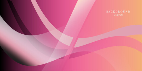 Pink modern wave background red gradient