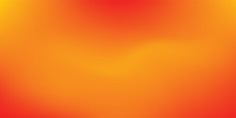 Abstract gradient background of glossy red and yellow colors. beauty curved shape composition illustration art for banner, poster, brochure, digital, web, page, surface, decoration, advertising