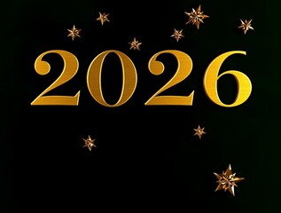  2026 festive, new year, card 