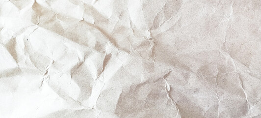 wrinkled crumpled white paper background