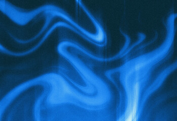 Fototapeta premium Abstract blue smoke and liquid swirls on a dark textured background, creating a dynamic, futuristic visual ideal for technology, science, design, or creative branding projects