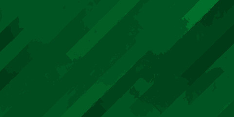 Abstract dark green background with diagonal stripes and textured grunge effect