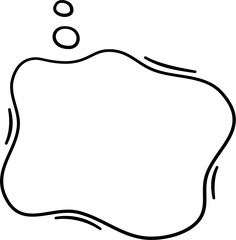 bubble speech comic text box message conversation 