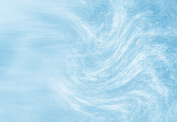 Soft blue abstract texture resembling flowing water and gentle brush strokes, a calm cool background ideal for design projects, presentations, and digital artwork
