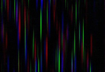 Abstract neon light streaks in vibrant vertical lines across a dark canvas, creating a dynamic futuristic composition suitable for technology, music, design, advertising, visuals