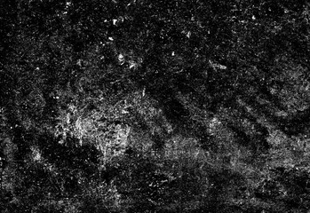 Close up of a black textured surface with gray and white weathering, revealing concrete or asphalt texture and speckled pattern for an industrial urban background in design