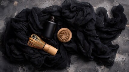 Zero Waste Essentials Flatlay on Textured Linen