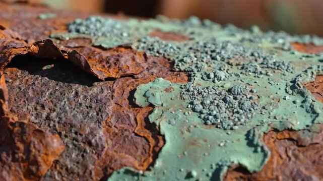 Rust Texture Abstract Corrosion, Metal Decay, Weathered Surface