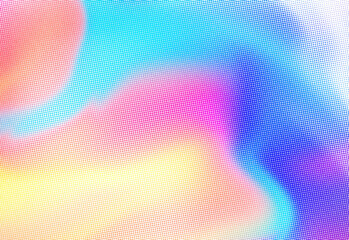 Vibrant abstract gradient background with soft pastel colors and flowing shapes, a textured digital artwork suitable for modern design, branding, posters, and presentations