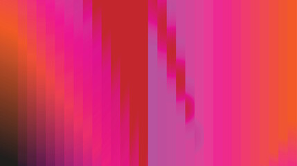 Abstract blend of pink, red, and orange with vertical streaks