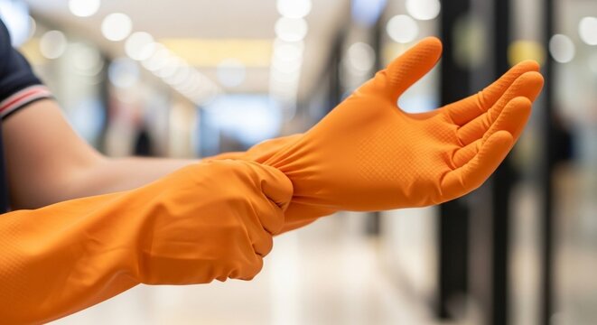 Protective Cleaning Gloves for Safety and Hygiene.