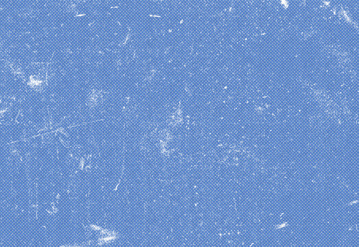 Blue textured fabric background with a fine weave and gentle distress marks, suitable for product mockups, branding concepts, and design layouts in print or digital media.