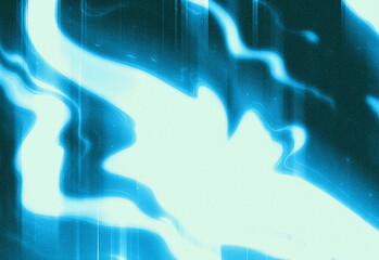 Abstract blue glow with fluid light trails and high-contrast texture suitable for futuristic backgrounds, digital art, technology branding, and creative design projects