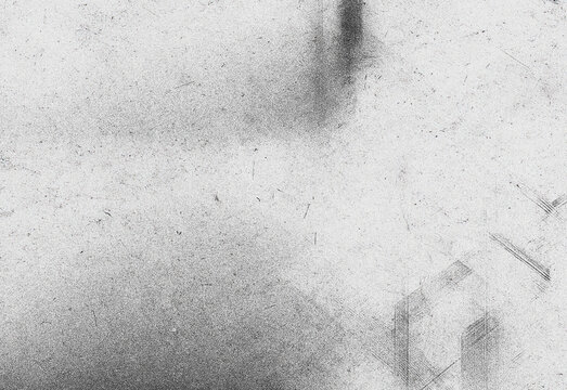 Abstract grayscale noise texture with subtle gradient and speckled pattern, ideal as background design, digital art overlay, wallpaper, and industrial themed compositions