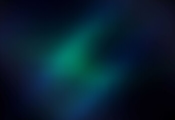 Abstract dark blue and emerald green gradient background with soft diffusion and subtle texture, suitable for technology, design, branding, presentation, creative digital imagery