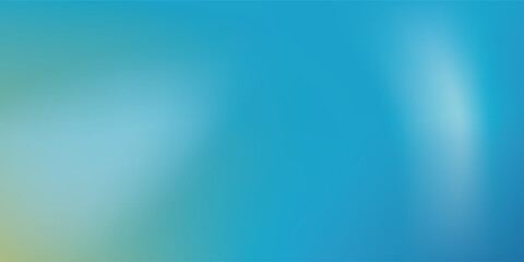 Abstract blurred gradient mesh background in blue and yellow colors of national flag of Ukraine. Poster or banner template eps10