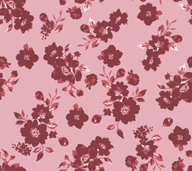 seamless floral pattern background