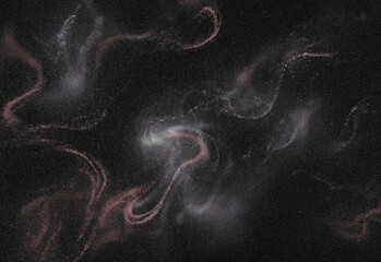 Stunning cosmic panorama with a dark starry background, wispy pink nebulas, distant galaxies, and twinkling stars across space, ideal for science, exploration, and imagination