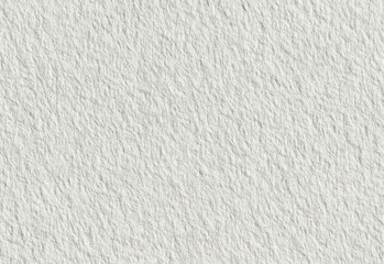Close up of a light gray textured surface with plaster-like texture and subtle irregularities, featuring gentle shadows, suitable as a versatile backdrop for design and photography
