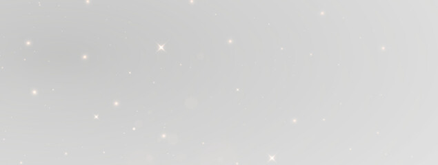 Atmospheric Christmas background combining soft shine, glowing bokeh, shooting gold trails and magical sparkles for a bright seasonal celebration design