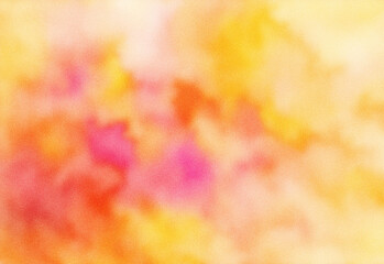 Soft abstract watercolor background featuring warm orange, yellow, and pink blends for vibrant design projects, marketing materials, and creative digital layouts