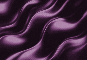 Obraz premium Abstract purple velvet wave texture background with shimmering speckles, fabric-like folds, luxurious soft surface ideal for design, branding, and artwork backgrounds