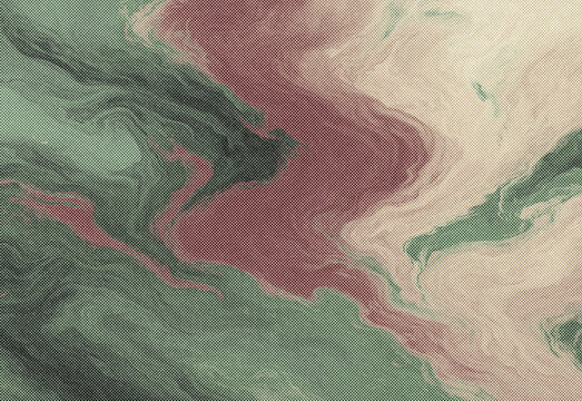 Abstract watercolor marbling texture with teal green and pink strokes, cream highlights and flowing shapes suitable as a versatile background for branding, web and print design