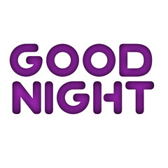 3d render of a happy birthday sign on a white background