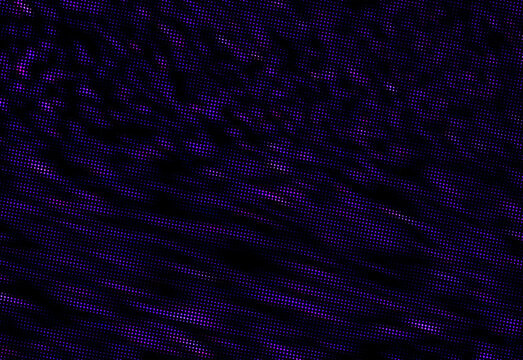 Abstract digital texture featuring a dark indigo background with scattered purple dots and subtle waves, creating depth, motion, and a sleek high tech, futuristic atmosphere