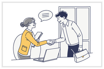 Business Consulting Illustration Set Teamwork, Strategy, Analysis, Planning, and Office Meeting Concepts