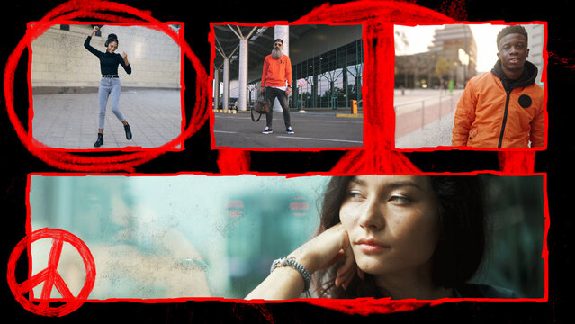 Grunge Split Screen Kit 05