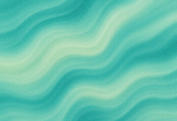 Soft turquoise and teal abstract background featuring gentle wavy stripes and grain texture creating a serene, versatile design element for digital art, branding, and presentations