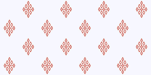 Seamless diamonds patterns on a clean background.