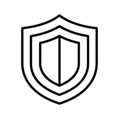 Shield icon representing security, protection, and defense