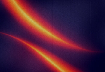 Obraz premium Abstract close up of vibrant orange light trails crossing a dark textured surface, creating dynamic motion lines and a futuristic artistic background ideal for design projects