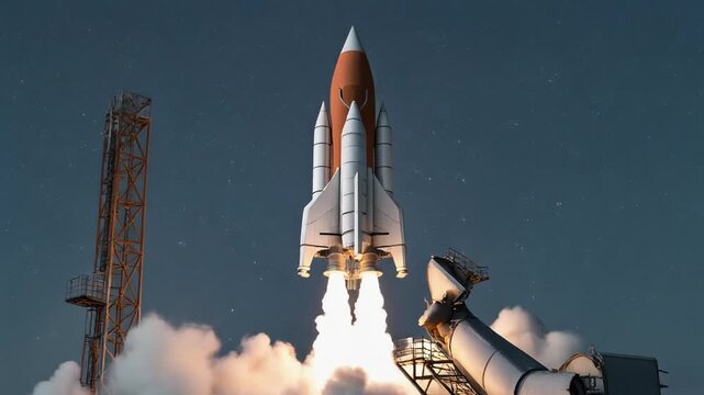 rocket start up and launcher