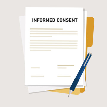 Informed Consent Document: Medical Treatment Agreement Concept