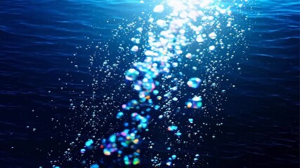 UnderwaterBubblesSunlight
