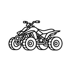 Obraz premium All terrain vehicle quad bike