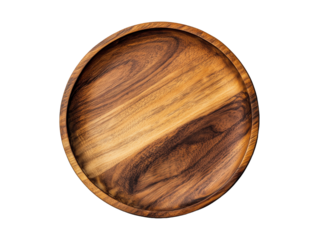 Wooden serving tray made from natural materials for elegant dining experiences at home