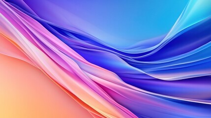 Dynamic interplay of vibrant, flowing colors.